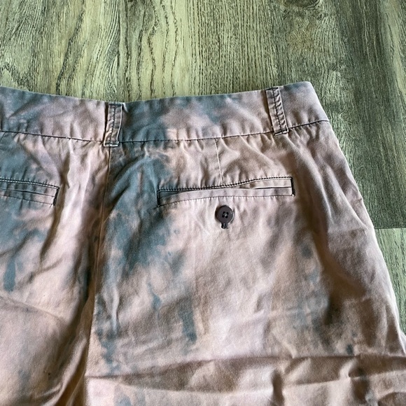 J. Crew Factory Women’s Purple Tie Dye Shorts, size 4 - Picture 5 of 7
